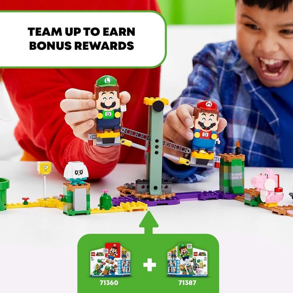 LEGO Super Mario Adventures with Luigi Starter Course Toy for Kids - Picture 6 of 7